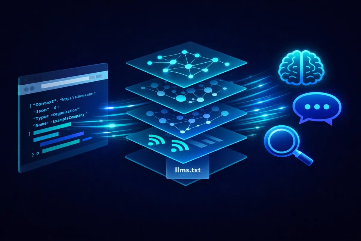 Données structurées pour l'IA : schema.org, JSON-LD et au-delà